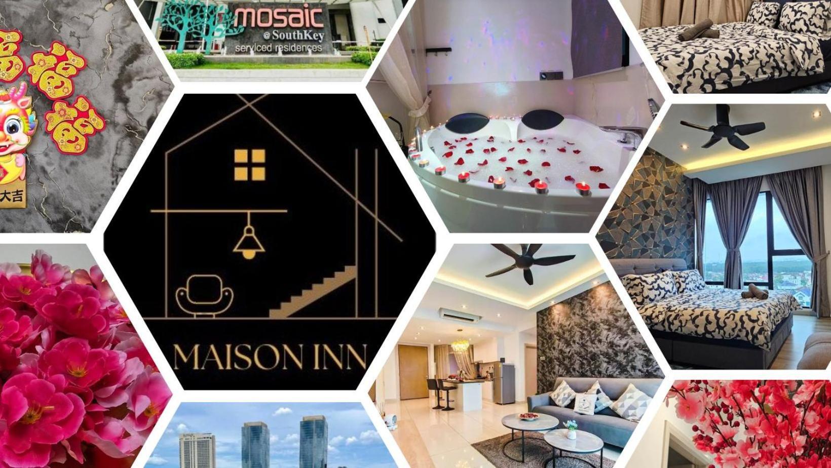 Southkey Mosaic Staycation Walk To Mid Valley Shopping Center Apartemen